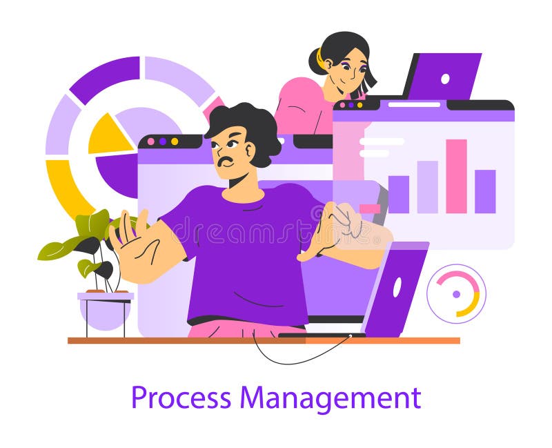 Decision Making. Flat Vector Illustration vector illustration