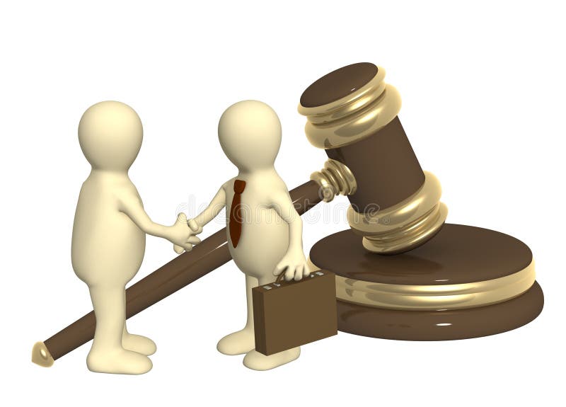Decisão bem sucedida de um problema legal ilustração royalty free Decisão bem sucedida de um problema legal ilustração royalty free