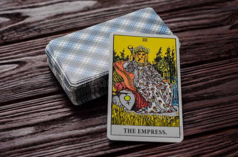 Deck of cards Tarot Rider-Waite. stock photo Deck of cards Tarot Rider-Waite. stock photo