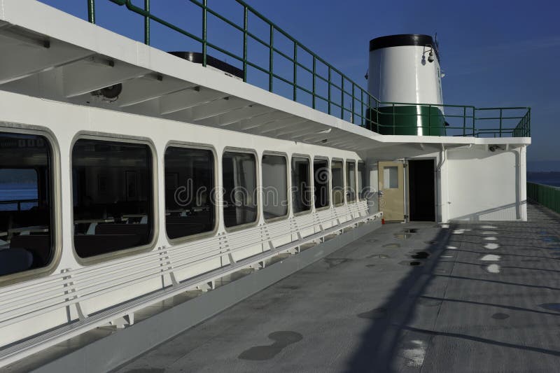 On Deck of a Ferry