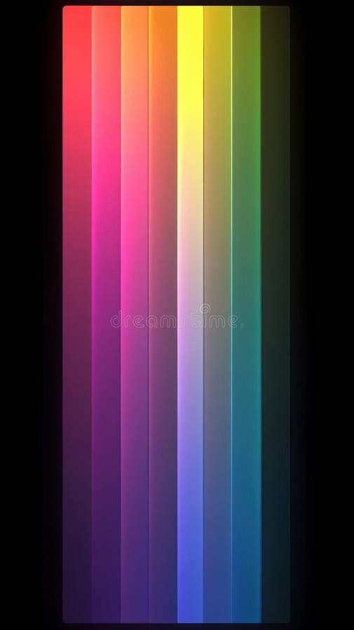 Declivitatea verticală face un design abstract colorat vector illustration