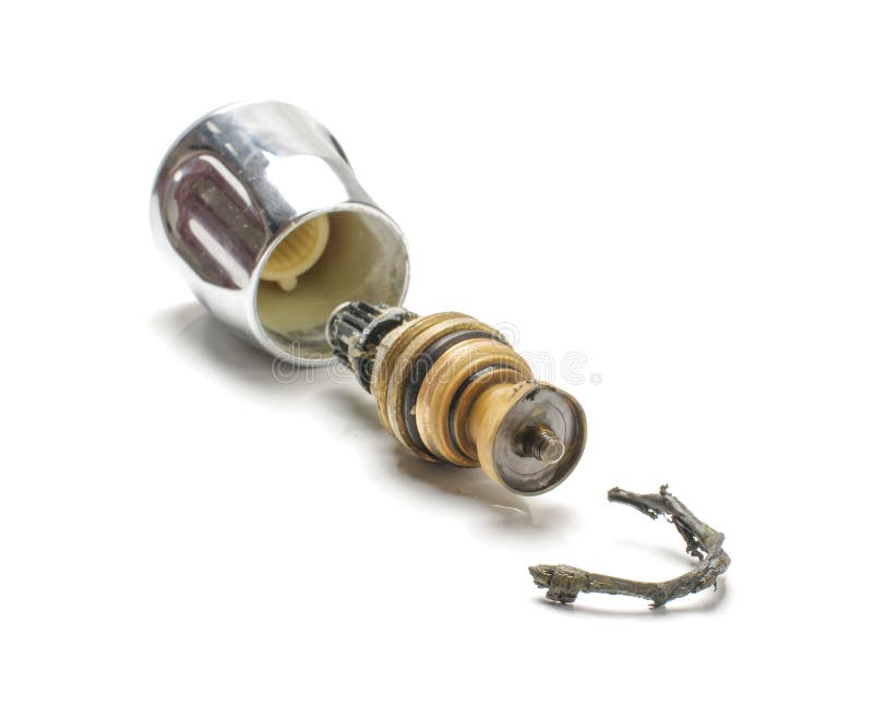 Deconstructed Broken Water Tap Valve Stock Photo Image of spanner, service 42279860