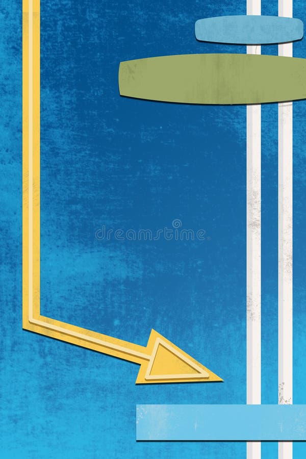 Deconstructed diner sign royalty free illustration Deconstructed diner sign royalty free illustration