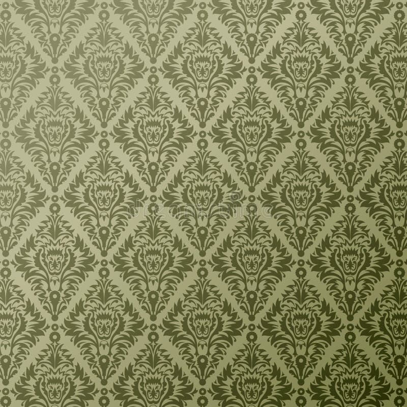 Decor floral background royalty free illustration