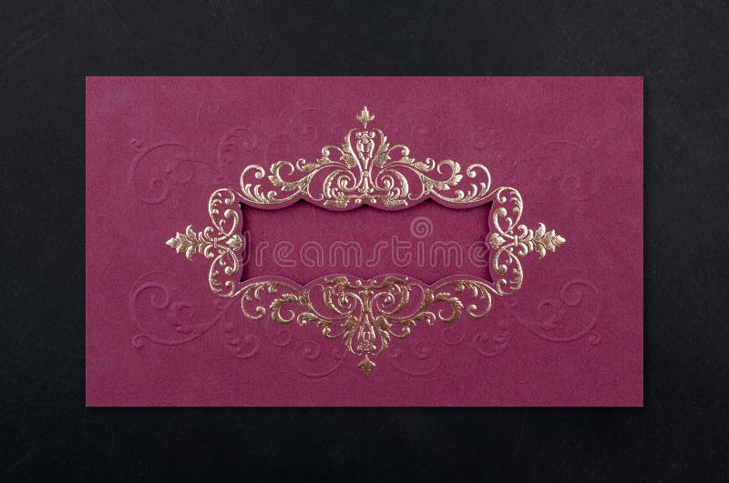 Decor Love Invitation Wedding Red Card Stock Image Image of