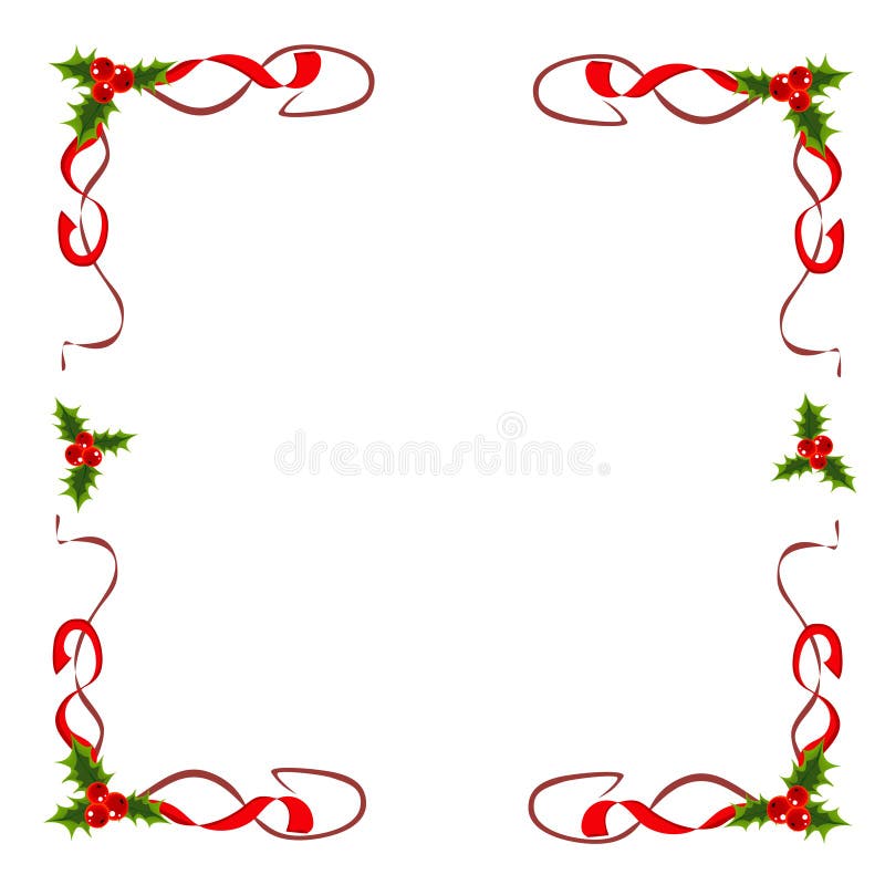 Decoración navideña ilustración del vector