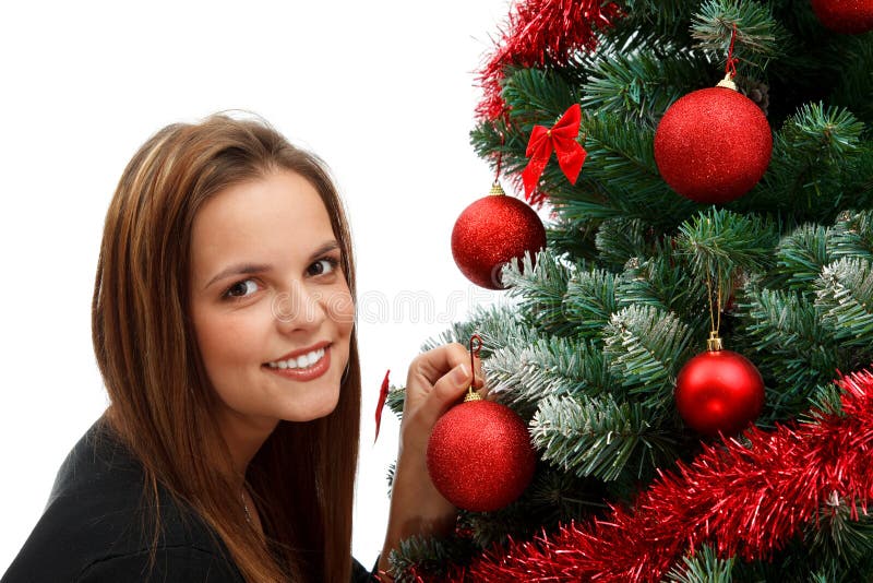 Decorate Christmas tree