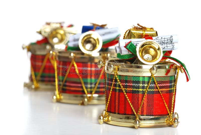 Christmas Drums stock image. Image of drums, christmas 339735