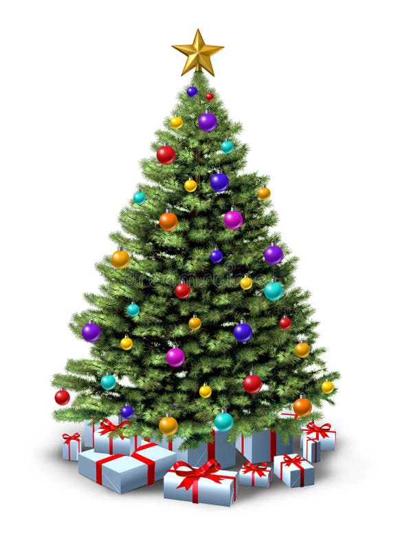 Undecorated Christmas Tree Stock Illustrations – 569 Undecorated Christmas Tree Stock 