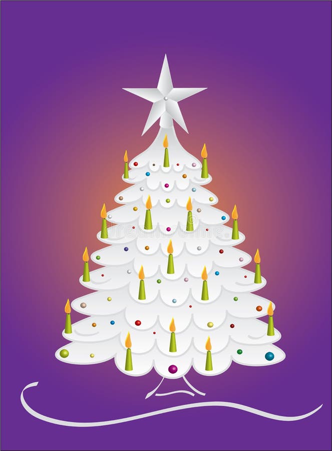 Decorated Christmas tree