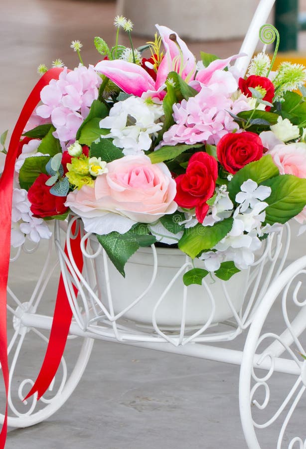 Decorated Flowers Bunch. stock image. Image of decorated 48488017