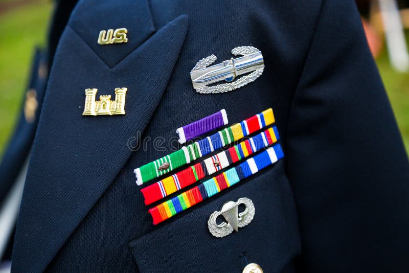 Decorated Marine Soldier for United States stock photo Decorated Marine Soldier for United States stock photo