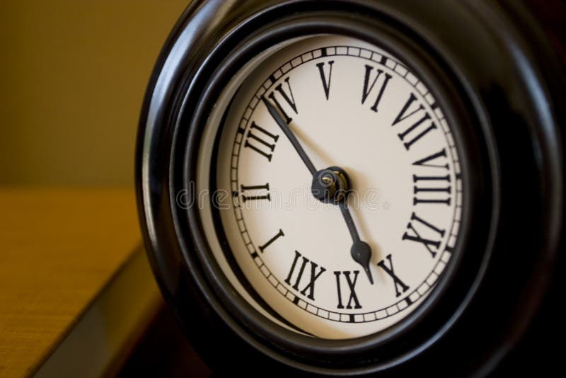 Decoratieve klok royalty-vrije stock foto