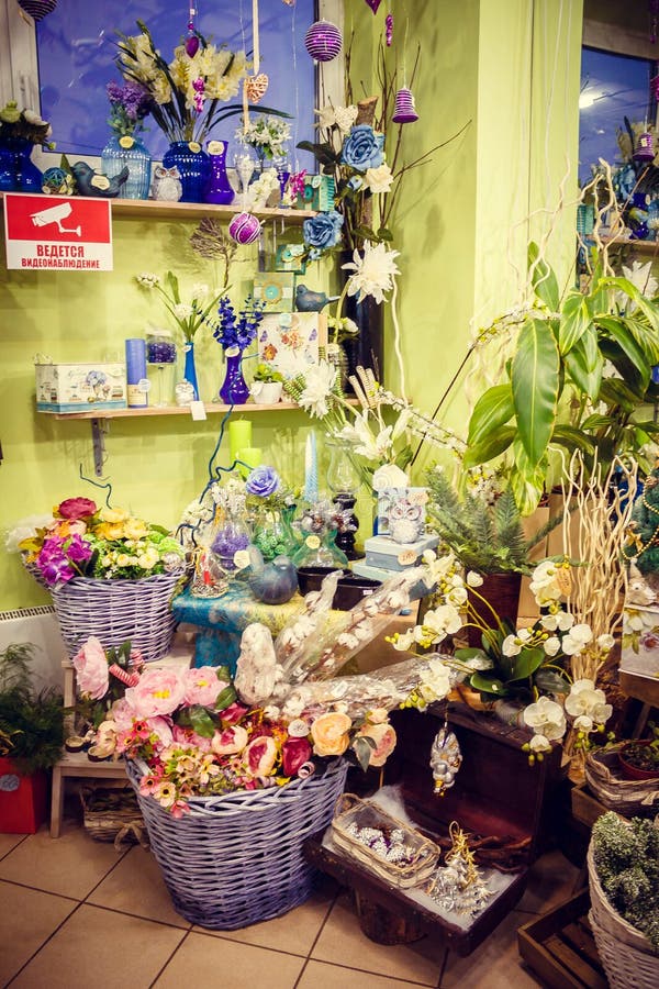 Decoration flower shop editorial image. Image of decor 83047145