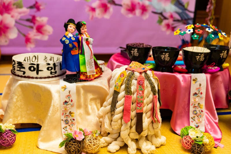 Decoration Korean Traditional Holiday Doljanchi Stock Image - Image of  restaurant, culture: 173141155