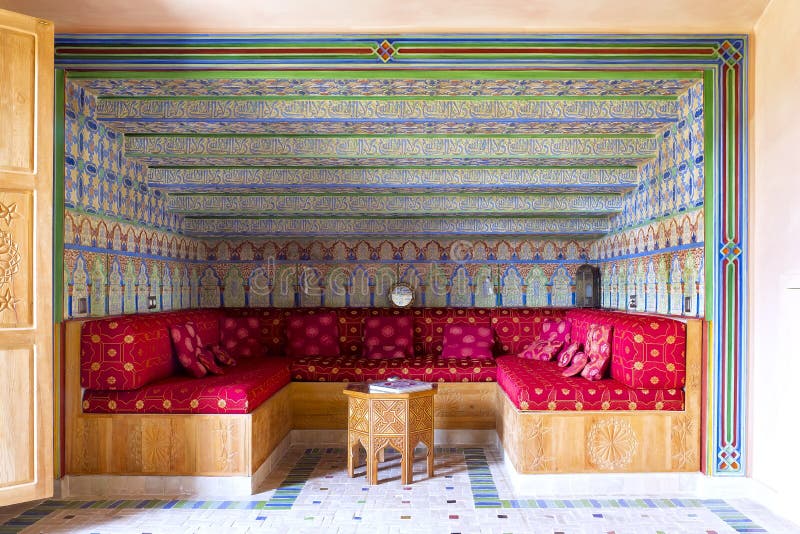 Decoration of Salon Arabic Style, Stock Photo Image of islamic, brass 24077668