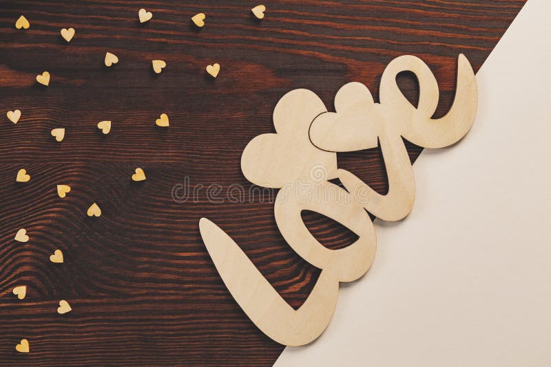 Decoration for Valentine`s Day. Decoration made on table for Valentine`s Day royalty free stock photography Decoration for Valentine`s Day. Decoration made on table for Valentine`s Day royalty free stock photography