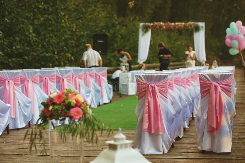 Red Carpet Church Wedding Ceremony Stock Photos Free & RoyaltyFree