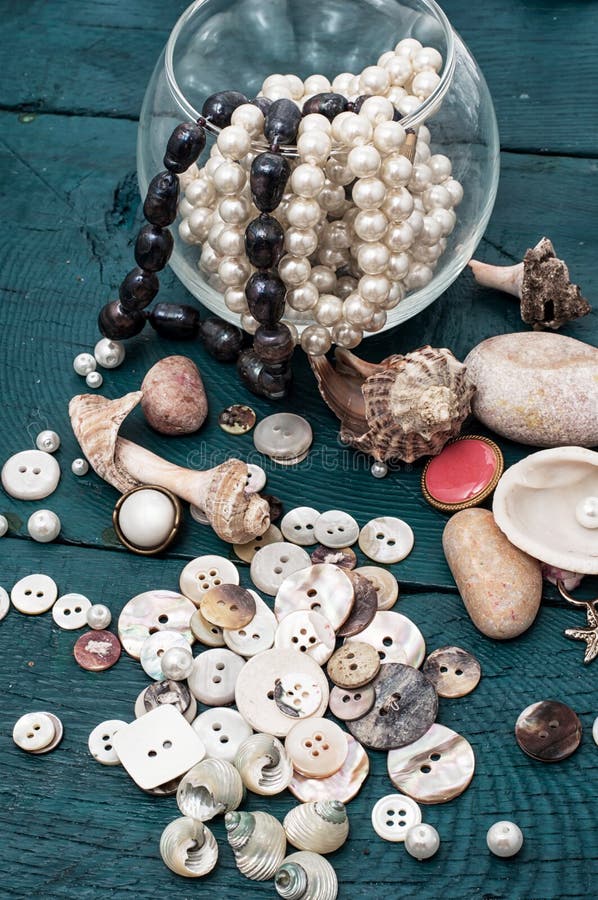 Decorations and Sewing Accessories Stock Photo Image of string