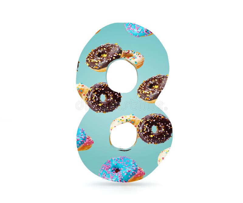 Donuts 8 Stock Illustrations – 104 Donuts 8 Stock Illustrations