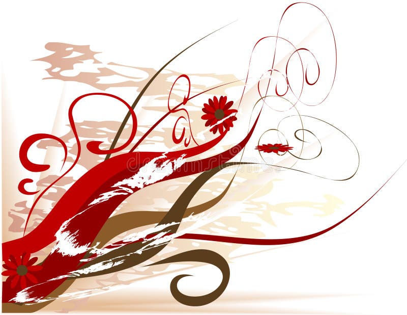 Decorative background royalty free illustration