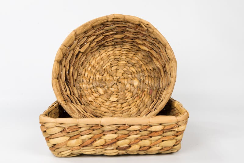 Decorative baskets stock photo. Image of gift, bast, storage 61978608