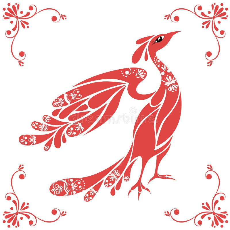 Decorative bird graphic illustration vector. Decorative bird graphic illustration vector