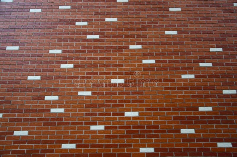 Decorative brick wall