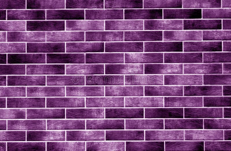 Decorative Brick Wall in Purple Tone Stock Photo Image of antique