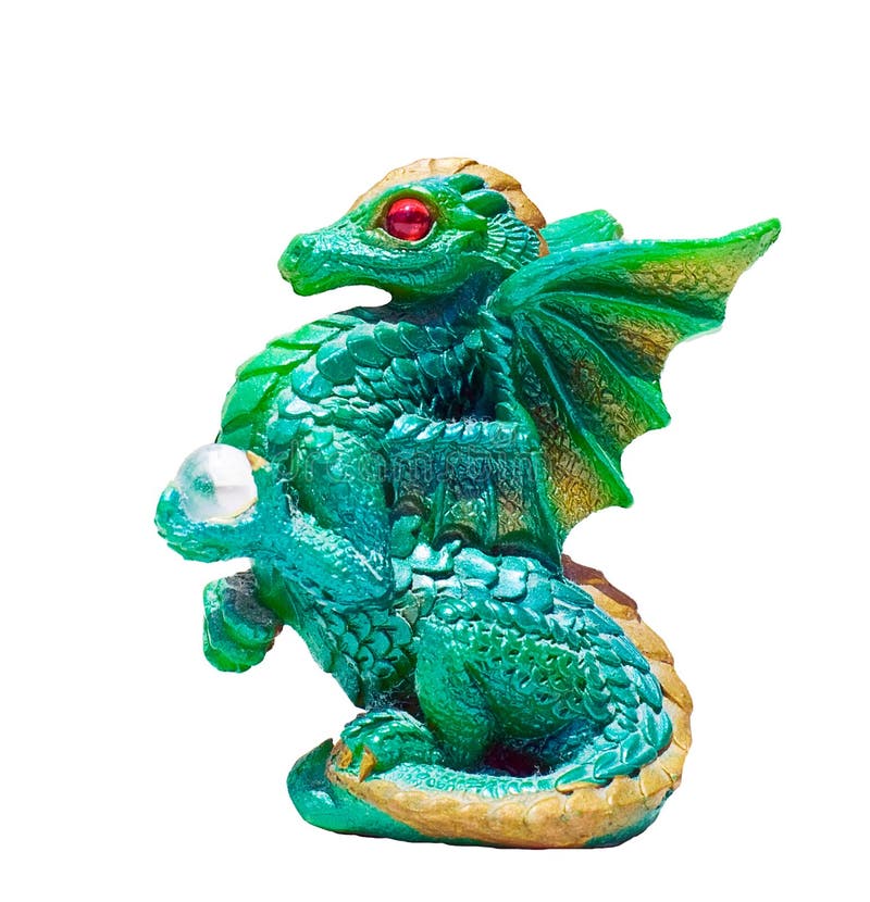 A Decorative Ceramic Dragon Stock Image - Image of symbolic, fairy: 5674979