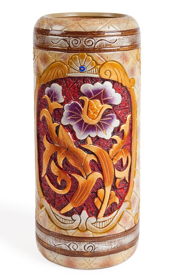 Decorative Chinese vases stock photo. Image of oriental 15842826