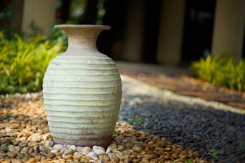 Decorative clay vases stock photo. Image of natural 111990984