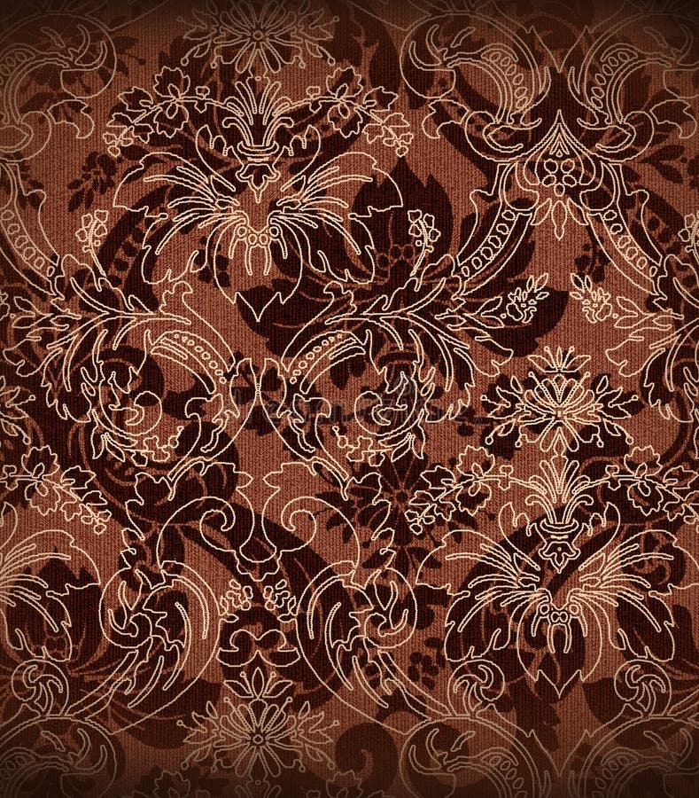 Decorative dark chocolate background royalty free illustration