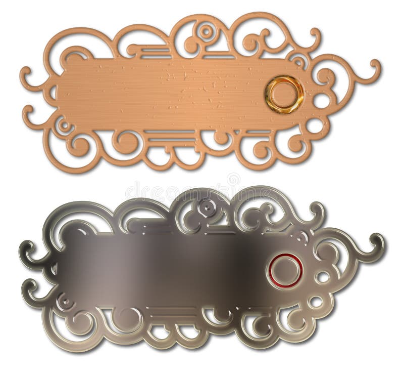 Decorative Door Bell Plaques Picture. Image 8549017