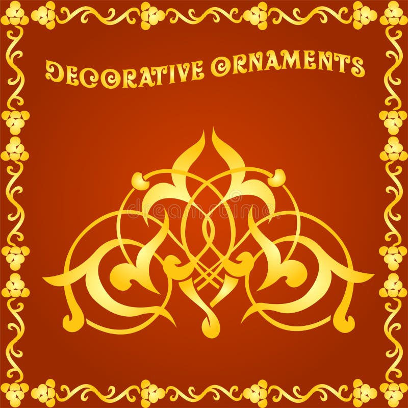 Decorative Elements for Designs Stock Illustration Illustration of frame, designs 95714200