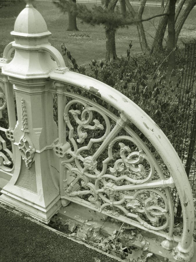 Decorative Fence royalty free stock images