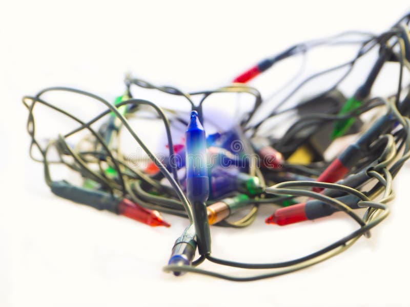 Decorative Flashing Lights Bulb Stock Image Image of decoration