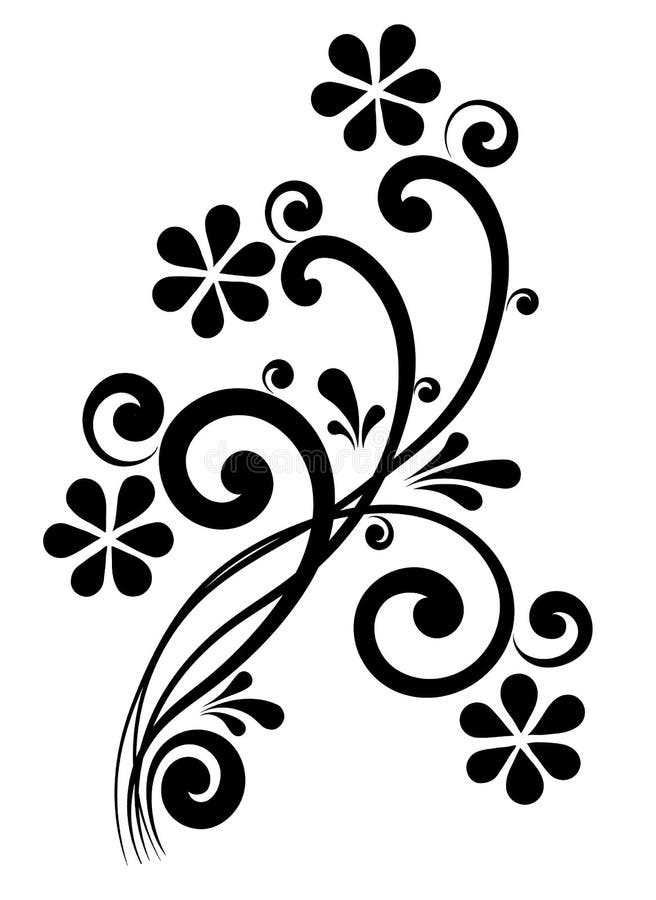 Download Decorative Floral Vector Monogram Stock Vector ...