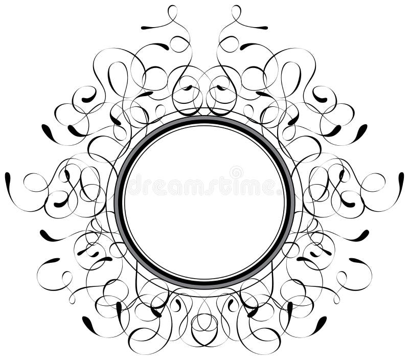 Decorative frame, vector