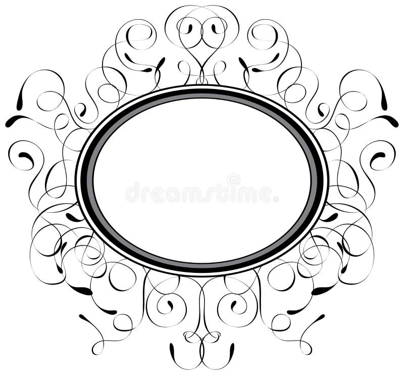 Decorative frame, vector