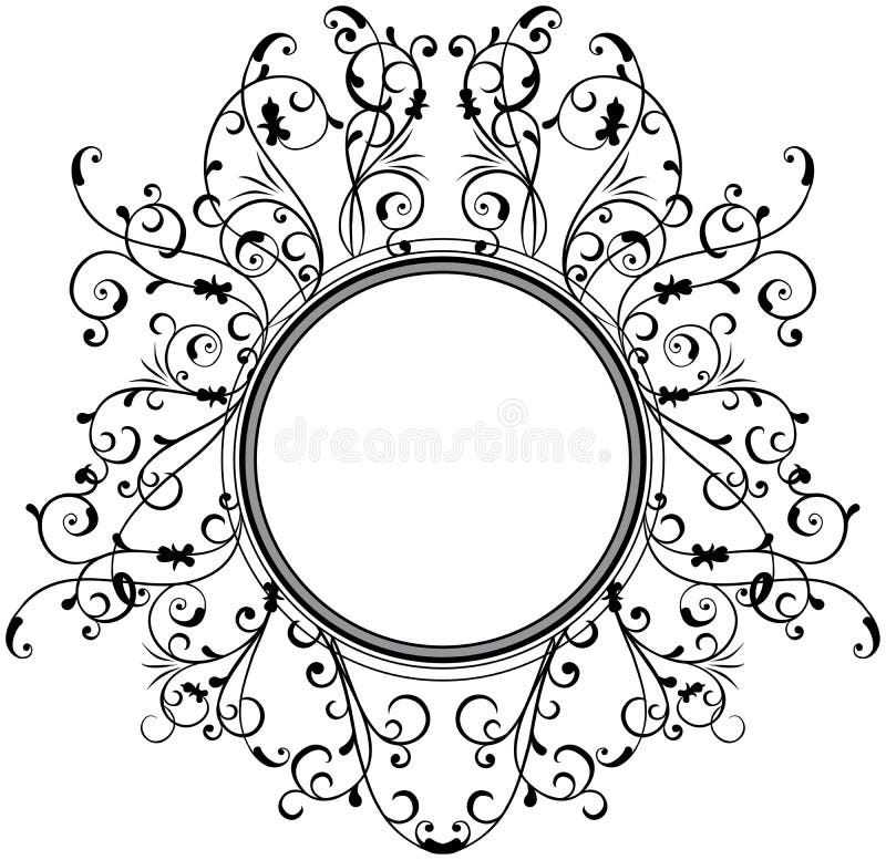 Decorative frame, vector