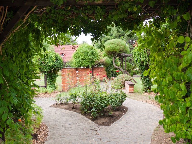 Decorative gardens stock photo. Image of gardening, ornamental 53004710