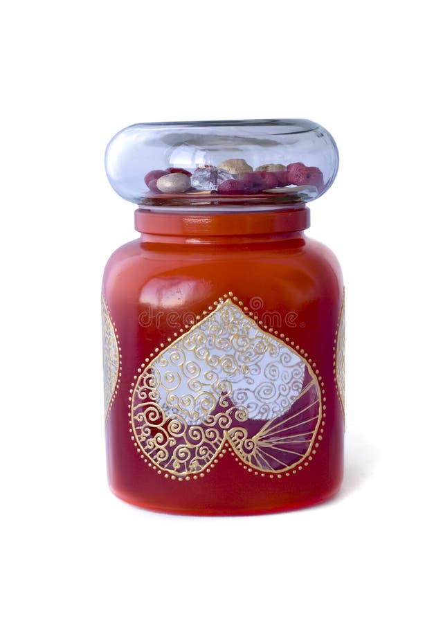 Decorative Handmade Bottles Stock Photo Image of handmade, background