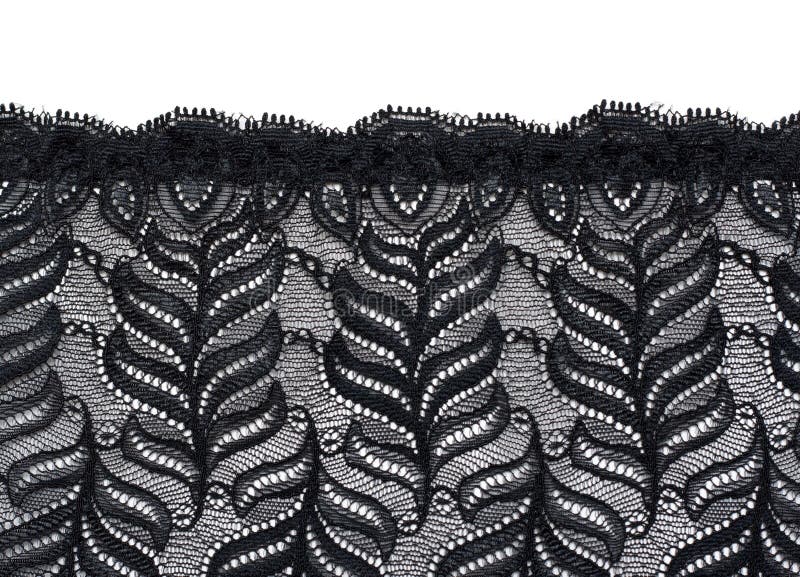 Black lace band stock photo. Image of seethru, band, clothing
