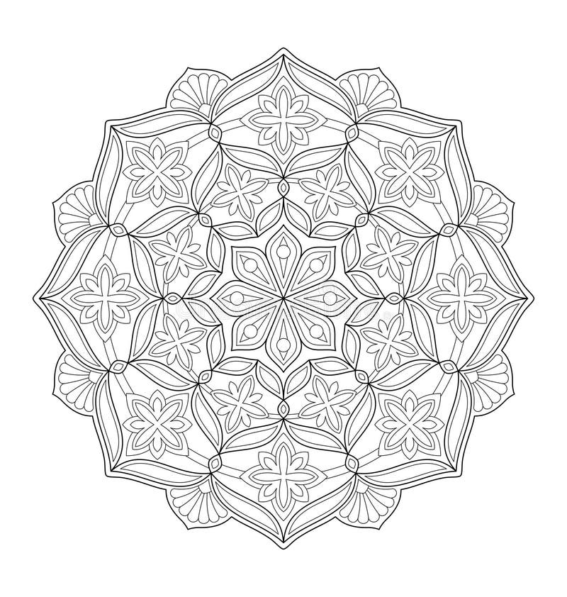 Mandala Illustration Stock Illustrations – 338,586 Mandala Illustration ...