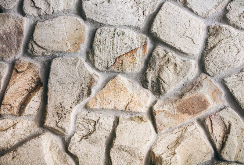 Decorative Natural Stones Wall Texture. Concrete Abstract Background