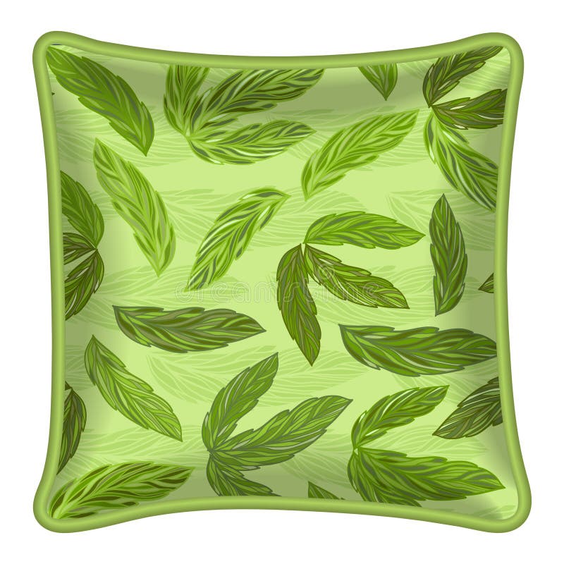 Decorative pillow stock vector. Illustration of accessory 35848141