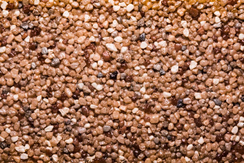 Decorative Plaster on the Basis of Small Colored Marble Stones and