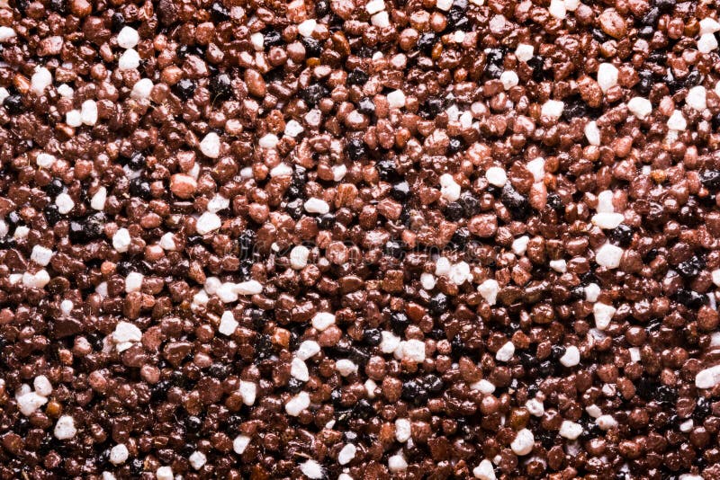 Decorative Plaster on the Basis of Small Colored Marble Stones and