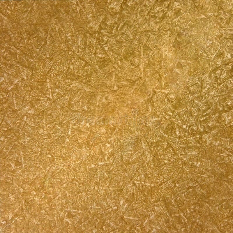 Old Gold Plaster Wall Texture Yellow Background. Textured Textured Wall